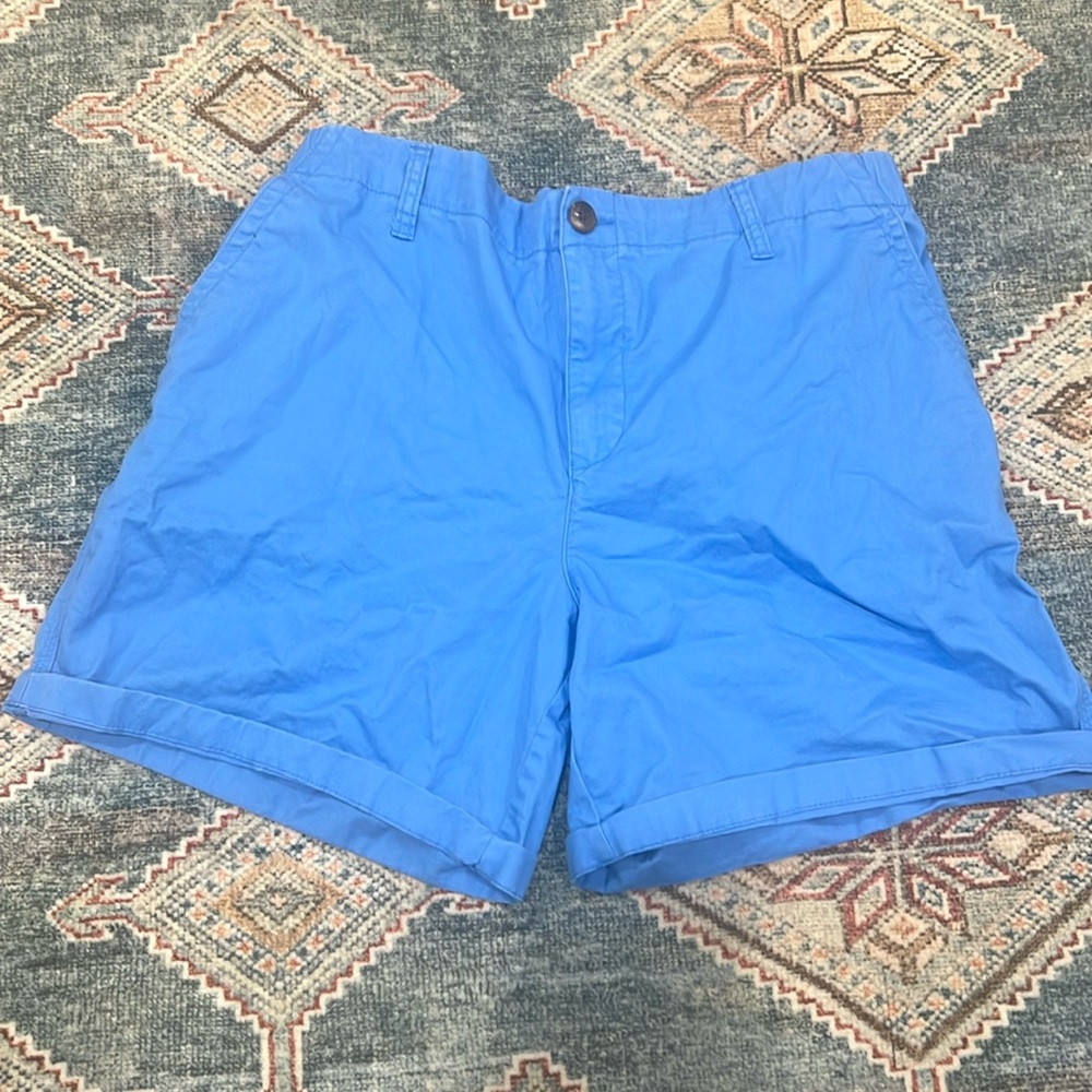 Blue shorts